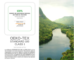 colchones certificado oeko-tex